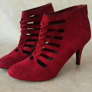 Impo Red Booties